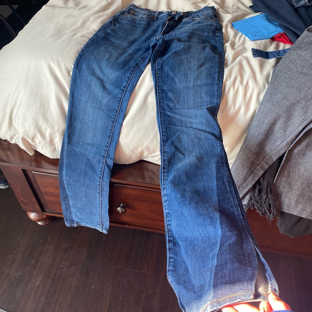 GAP high waisted flare jeans!